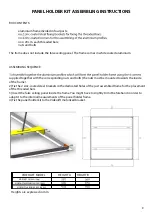 Предварительный просмотр 9 страницы SCREENLINE Videolift Manual