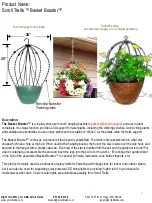 Предварительный просмотр 1 страницы Scroll Trellis Basket Booster Quick Start Manual