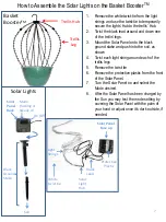 Предварительный просмотр 7 страницы Scroll Trellis Basket Booster Quick Start Manual