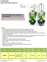 Preview for 2 page of Scroll Trellis Stack Trellis Add A Stack Kit Manual