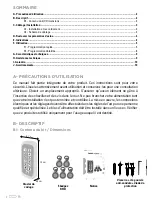 Предварительный просмотр 2 страницы SCS Sentinel AAA0037 Installation And User Manual