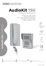 Preview for 1 page of SCS Sentinel AudioKit 150 Installation And User Manual