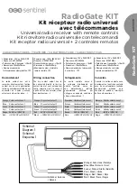 Preview for 1 page of SCS Sentinel RadioGate KIT Quick Manual