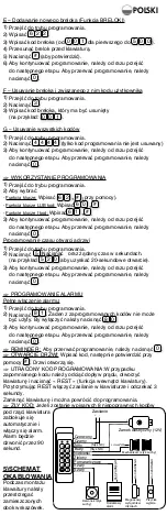 Preview for 13 page of SCS Sentinel XO 006C + CLES Installation And User Manual