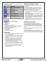 Preview for 2 page of SCS CTC021 Installation, Operation And Maintenance Manual