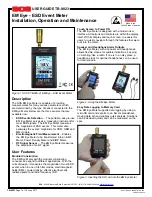 Preview for 1 page of SCS CTM048-21 EM Eye User Manual