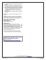 Preview for 3 page of SCS TB-9075 Installation, Operation And Maintenance