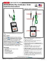 Предварительный просмотр 1 страницы SCS WSMONITOR2 Plus User Manual