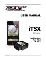 SCT 4015 User Manual preview