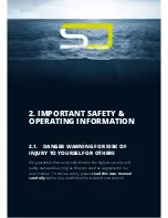 Предварительный просмотр 4 страницы ScubaJet SJ 2 User Manual