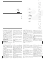 SCUBAPRO-UWATEC FS-2 Instruction preview