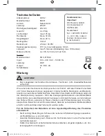 Preview for 19 page of Scuddy 00702 Operating Instructions Manual