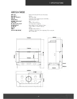 Предварительный просмотр 8 страницы Sculpt Fireplaces epi950 Installation & User Manual