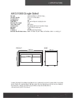 Предварительный просмотр 6 страницы Sculpt AXIS 1000 Installation & User Manual