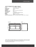 Предварительный просмотр 8 страницы Sculpt AXIS 1000 Installation & User Manual