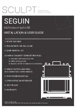 Sculpt SEGUIN MULTIVISION HYDRO 80 Installation & User Manual preview