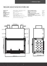 Предварительный просмотр 5 страницы Sculpt SEGUIN MULTIVISION HYDRO 80 Installation & User Manual