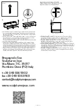 Preview for 2 page of Sculptures Jeux 7For Instructions For Use