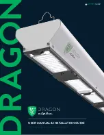 Scynce Dragon Alpha User Manual & Installation Manual предпросмотр