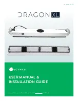 Предварительный просмотр 1 страницы Scynce DRAGON XL 1200 User Manual & Installation Manual