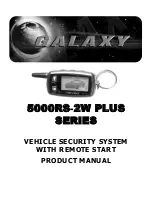 Preview for 1 page of Scytek electronic 5000RS-2W Product Manual