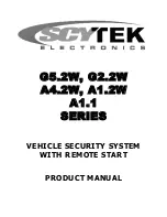 Scytek electronic A1.1 SERIES Product Manual preview