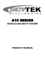 Предварительный просмотр 1 страницы Scytek electronic A10 SERIES Product Manual