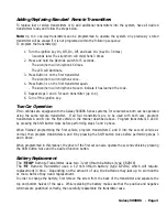 Preview for 7 page of Scytek electronic Galaxy 5000RS Product Manual