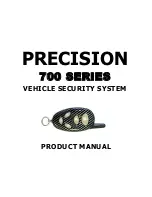 Scytek electronic Precision 700 series Product Manual preview