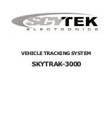 Предварительный просмотр 1 страницы Scytek electronic SkyTrak-3000 Product Manual