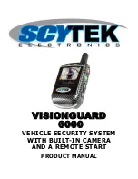 Preview for 1 page of Scytek electronic VISIONGUARD 6000 Product Manual