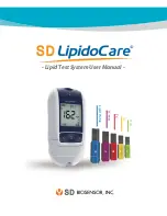 SD LIPIDOCARE User Manual предпросмотр