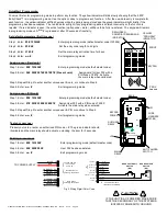 Предварительный просмотр 2 страницы SDC 920P EntryCheck Installation Instructions Manual