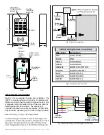 Предварительный просмотр 2 страницы SDC EntryCheck 920PW Installation Instructions