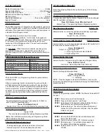 Предварительный просмотр 3 страницы SDC EntryCheck 920PW Installation Instructions