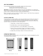 Preview for 4 page of SDC EntryCheck 931-KP-2U Installation Instructions Manual