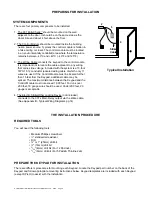 Preview for 5 page of SDC EntryCheck 931-KP-2U Installation Instructions Manual