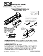 SDC IP100HK Installation Instructions предпросмотр