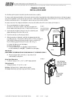 Предварительный просмотр 5 страницы SDC ZR7500 Series Installation Instructions Manual