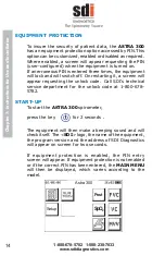 Предварительный просмотр 14 страницы SDI Astra 300 User Manual