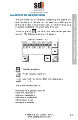 Предварительный просмотр 67 страницы SDI Astra 300 User Manual