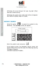 Предварительный просмотр 72 страницы SDI Astra 300 User Manual