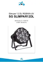 Предварительный просмотр 1 страницы SDJ SG SLIMPAR12DL User Manual