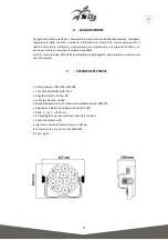 Preview for 11 page of SDJ SG SLIMPAR12DL User Manual