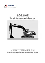 Preview for 1 page of SDLG LG6210E Maintenance Manual