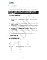 Preview for 3 page of SDMC DV6800 User Manual