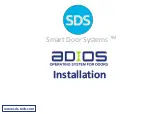 Preview for 1 page of SDS Smart Door System ADIOS Installation Manual