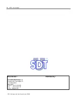 Preview for 14 page of SDT International SDT 8 User Manual