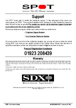 Preview for 40 page of SDX Audio SPOT 14.4 User Manual