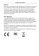 Предварительный просмотр 2 страницы SE audio AMP100V User Manual